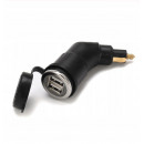 ADAPTER GNIAZDO ZAPALNICZKI DIN BMW NA USB 3.3A 5V