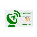 Karta SIM telemetryczna - 12 miesięcy GPS i konfiguracja lokalizatora