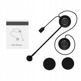 Słuchawki motocyklowe - zestaw bluetooth do rozmów przez telefon