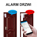 Czujnik otwarcia drzwi - alarm z powiadomieniem na telefon - MKING.pl