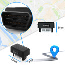 Nadajnik GPS - proste podłączenie z interfejsem OBD w aucie - MKING.pl