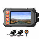 Rejestrator motocyklowy - 2 kamery, WiFi, wysoka jakość 1080p - A10 GPS