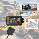 Rejestrator motocyklowy - 2 kamery, WiFi, wysoka jakość 1080p - A10 GPS