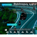 INTERKOM MOTOCYKLOWY EJEAS Q8 DO 6 KIEROWCÓW JEDNOCZEŚNIE RADIO FM BT 5.1