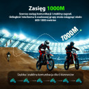 INTERKOM MOTOCYKLOWY EJEAS Q8 DO 6 KIEROWCÓW JEDNOCZEŚNIE RADIO FM BT 5.1