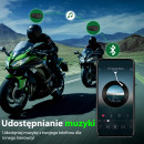 INTERKOM MOTOCYKLOWY EJEAS Q8 DO 6 KIEROWCÓW JEDNOCZEŚNIE RADIO FM BT 5.1
