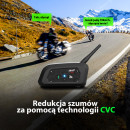 INTERKOM motocyklowy EJEAS V6 PRO+