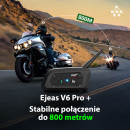 2x INTERKOM motocyklowy EJEAS V6 PRO+