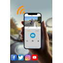 Rejestrator jazdy - kamera sony ze stabilizacją obrazu w rejestratorze motocyklowym - MKING.pl