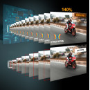 Rejestrator jazdy - kamera sony ze stabilizacją obrazu w rejestratorze motocyklowym - MKING.pl