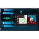 REJESTRATOR MOTOCYKLOWY NAWIGACJA CARPLAY ANDROID AUTO 2 KAMERY FULL HD BLUETOOTH WIFI MKT33