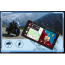 REJESTRATOR MOTOCYKLOWY NAWIGACJA CARPLAY ANDROID AUTO 2 KAMERY FULL HD BLUETOOTH WIFI MKT33