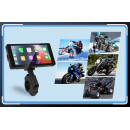 REJESTRATOR MOTOCYKLOWY NAWIGACJA CARPLAY ANDROID AUTO 2 KAMERY FULL HD BLUETOOTH WIFI MKT33