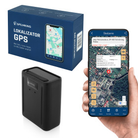 Lokalizator GPS - na magnes, śledź pojazd przez 60 dni - MKING.pl