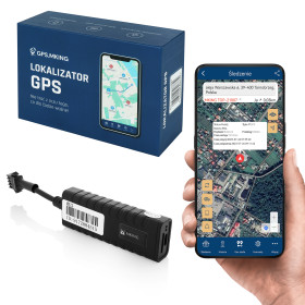 Lokalizator GPS z funkcją odcięcia paliwa - MK23 - MKING.pl