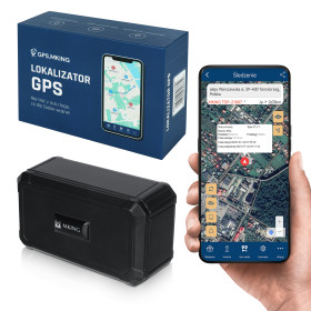 Lokalizator GPS 3 LATA DZIAŁANIA 4G MAGNES ŚLEDZENIE MK30B