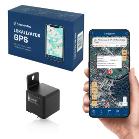 Lokalizator GPS z funkcją odcięcia paliwa pojazdu - lokalizator GPS MK67