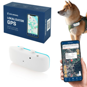 GPS dla psa I kota- lokalizator z uchwytem MK032 - śledź zwierzę
