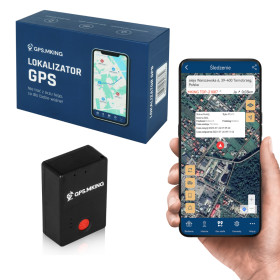 LOKALIZATOR GPS 15 DNI PODSŁUCH MAGNES SOS MKX50