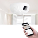 Ukryta kamera WiFi w czujniku dymu do 1 roku pracy MK020