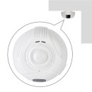 Ukryta kamera WiFi w czujniku dymu do 1 roku pracy MK020
