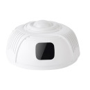 Ukryta kamera WiFi w czujniku dymu do 1 roku pracy MK020