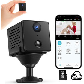 Ukryta mini kamera WiFi do 10 dni MC02