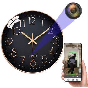 Kamera szpiegowska - mini kamera w zegarze, obraz FULL HD, nagrywanie do 6h - MKING.pl