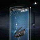 Interkom motocyklowy EJEAS MS8 8 osób 7000 m IP67 MESH 3.0 redukcja szumów