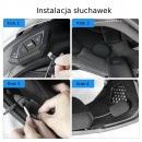 Interkom motocyklowy EJEAS MS8 8 osób 7000 m IP67 MESH 3.0 redukcja szumów