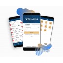 Lokalizator GPS dla psa MKX20 długi czas działania - karbon