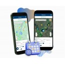 Lokalizator GPS dla psa MKX20 długi czas działania - karbon