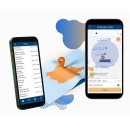 Lokalizator GPS dla psa MKX20 długi czas działania - kwiecisty