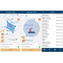 Lokalizator GPS dla psa MKX20 długi czas działania - kwiecisty