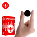 Dyktafon - mini dyktafon z przypinką do ubrania, profesjonalny sprzęt szpiegowski - MKING.pl